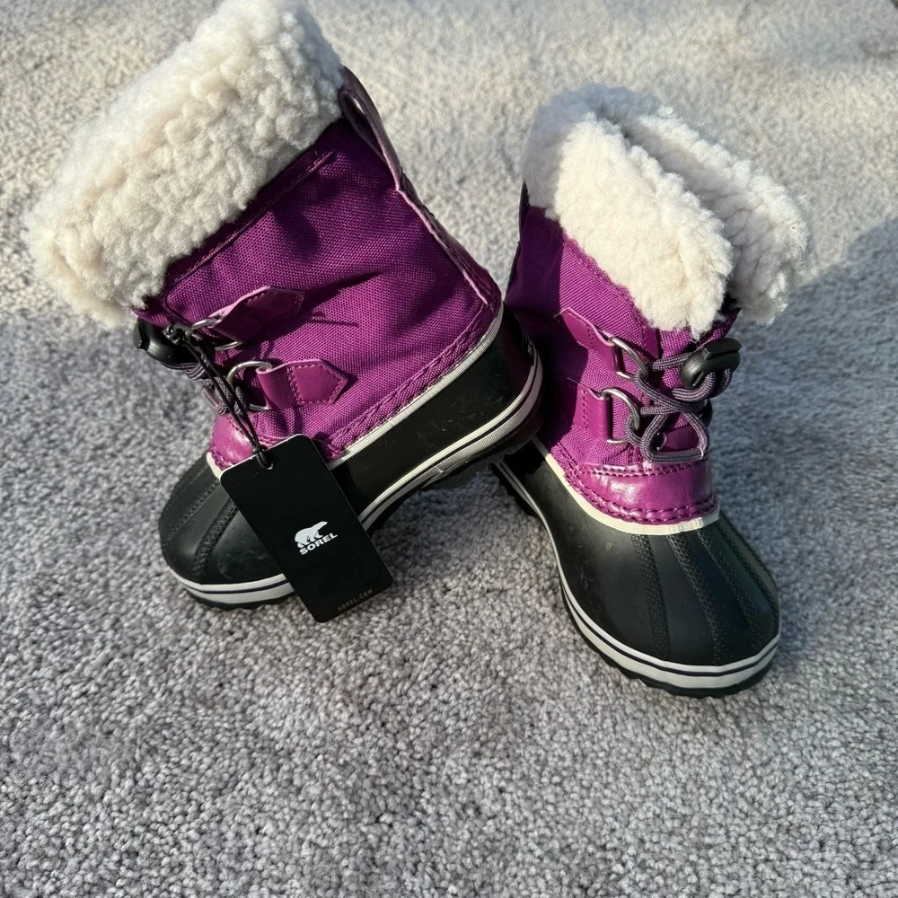 NEW Sorel YOOT PAC Nylon Waterproof Insulated Boots w/removable washable liner
